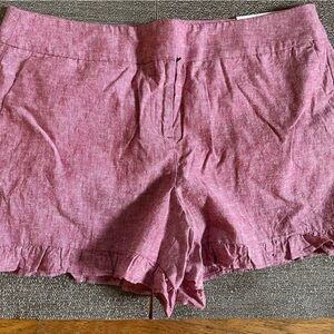 LOFT Soft Red  Shorts